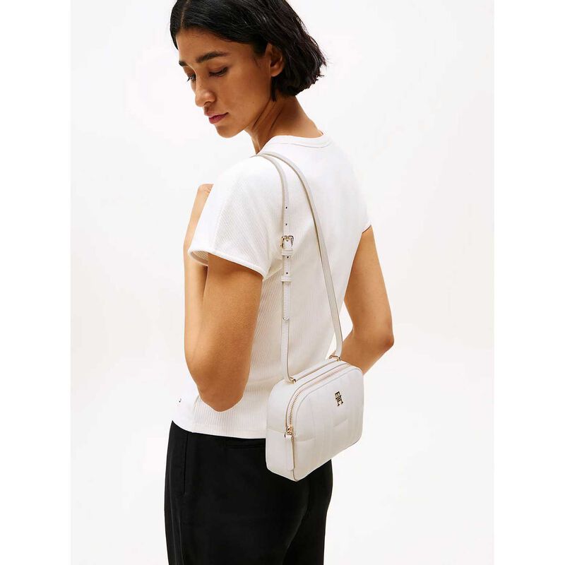 Tommy Hilfiger TH Monogram Quilted Camera Bag image number 1